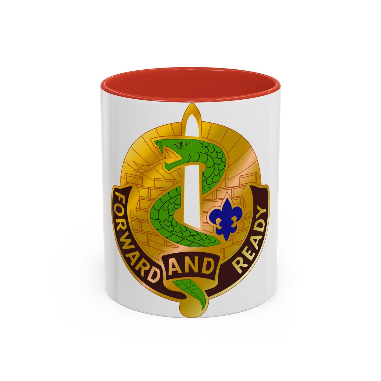 4 Medical Brigade 2 (U.S. Army) Accent Coffee Mug