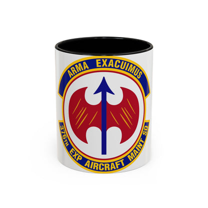 376th Expeditionary Aircraft Maintenance Squadron (U.S. Air Force) Accent Coffee Mug