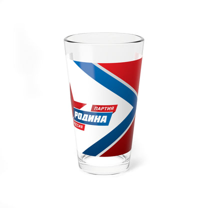Flag of Rodina (Russia) Pint Glass 16oz