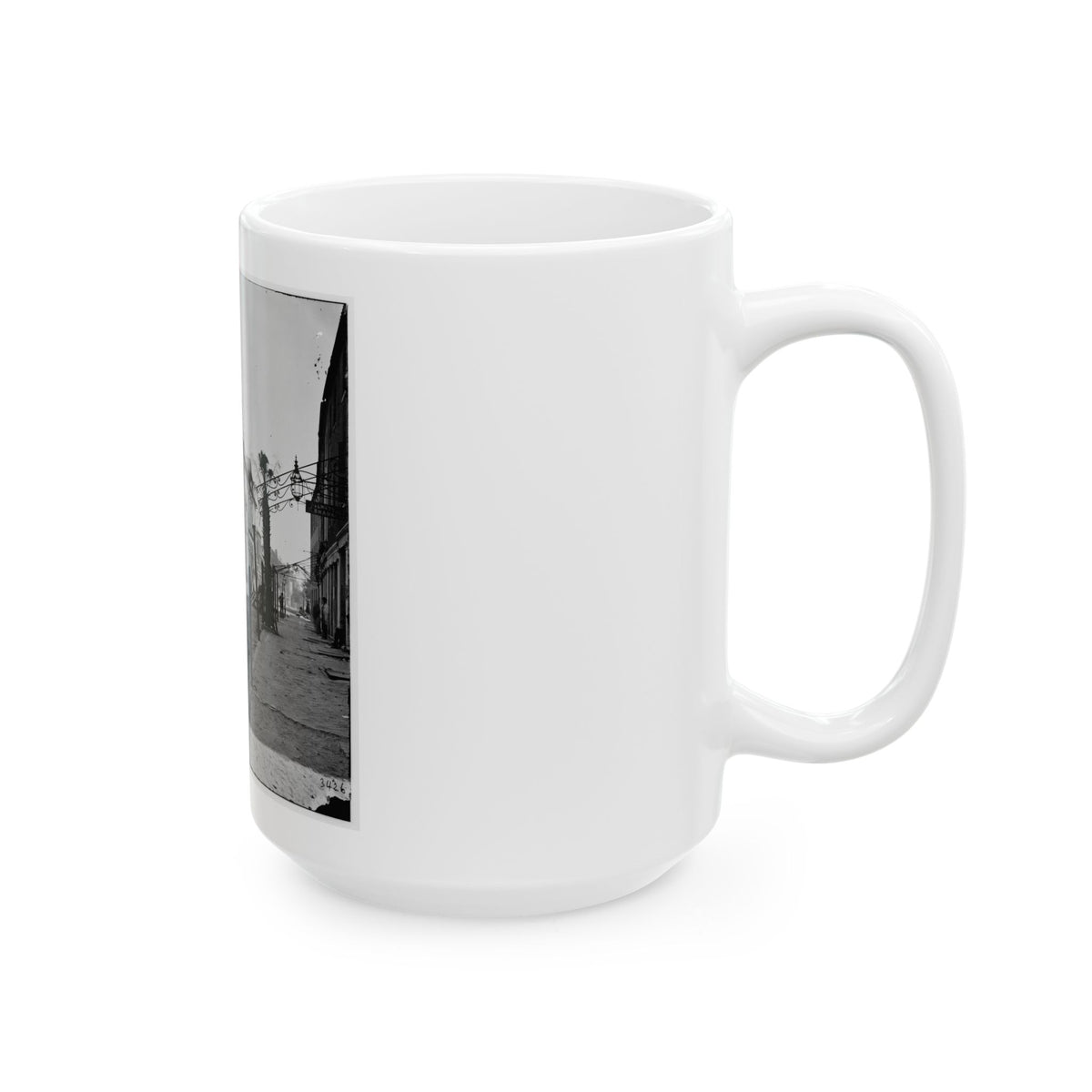 Charleston, S.C. The Post Office (Old Exchange And Custom House, 122 East Bay) (U.S. Civil War) White Coffee Mug