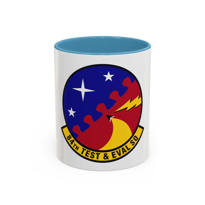 84th Test and Evaluation Squadron (U.S. Air Force) Accent Coffee Mug