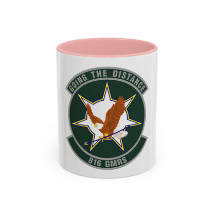 816th Global Mobility Readiness Squadron (U.S. Air Force) Accent Coffee Mug