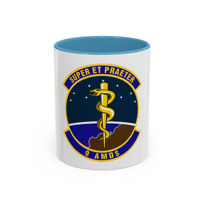9th Aerospace Medicine Squadron (U.S. Air Force) Accent Coffee Mug