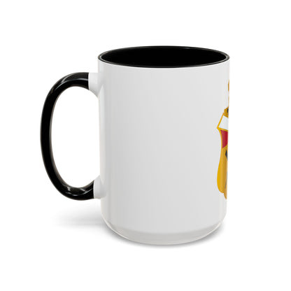 21 Engineer Battalion (U.S. Army) Accent Coffee Mug