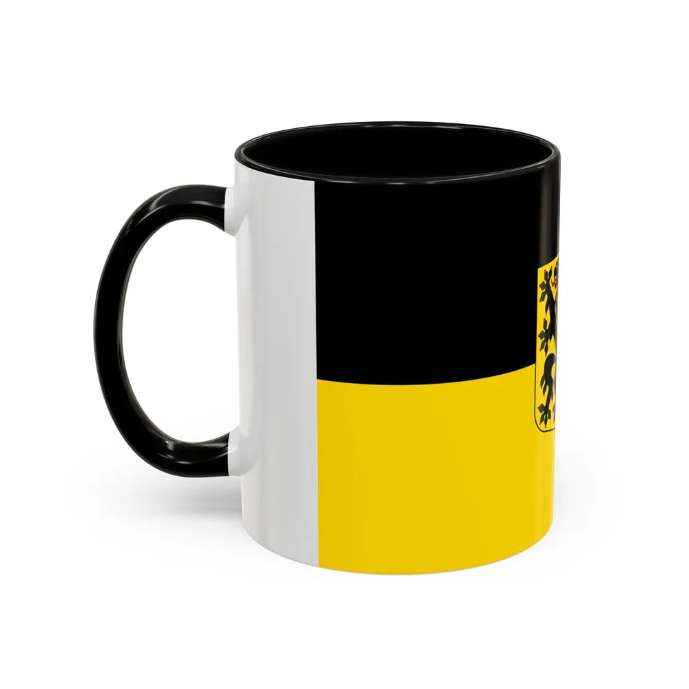 Flag of Dresden Germany - Accent Coffee Mug-Go Mug Yourself