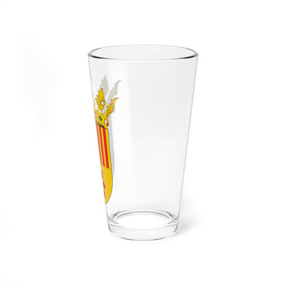 Escudo de Benaocaz (Spain) (Coat of Arms) Pint Glass 16oz