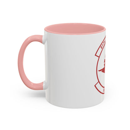 517th Airlift Squadron (U.S. Air Force) Accent Coffee Mug