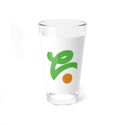 Flag of Taihaku Ward Sendai Miyagi (Japan) Pint Glass 16oz