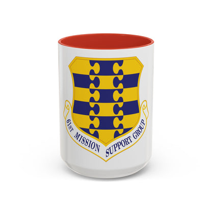 61st Mission Support Group (U.S. Air Force) Accent Coffee Mug