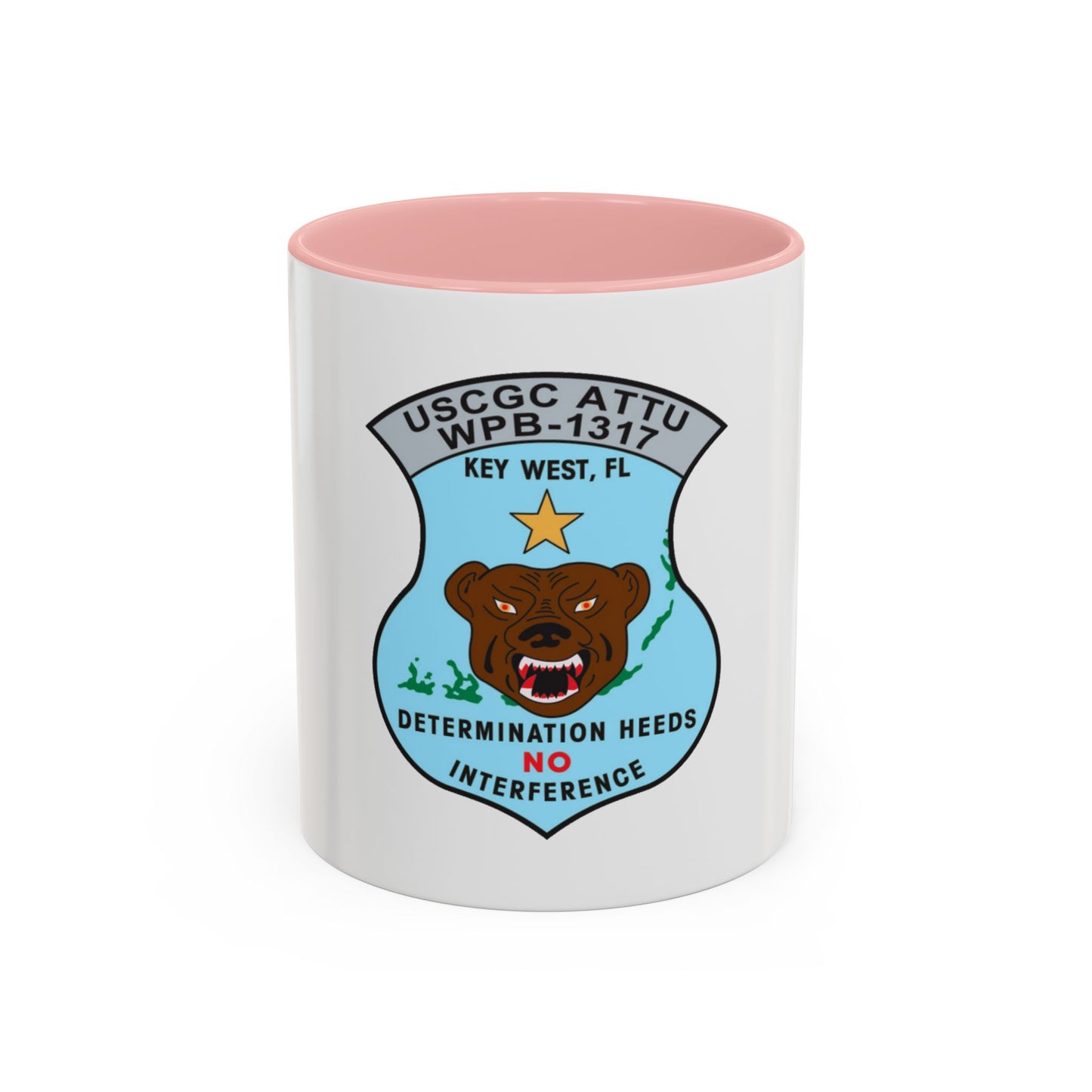 USCGC Attu WPB 1317   Key West FL (U.S. Coast Guard) Accent Coffee Mug