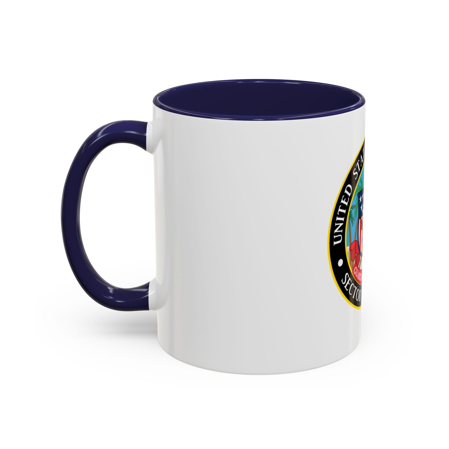 USCG Sector Key West (U.S. Coast Guard) Accent Coffee Mug