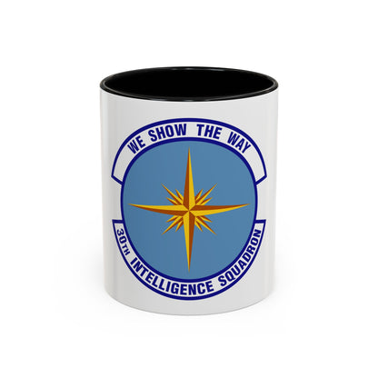 30 Intelligence Squadron AFISRA (U.S. Air Force) Accent Coffee Mug