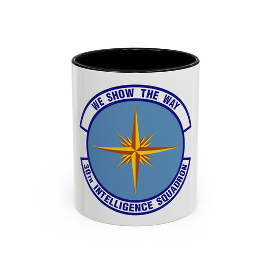 30 Intelligence Squadron AFISRA (U.S. Air Force) Accent Coffee Mug