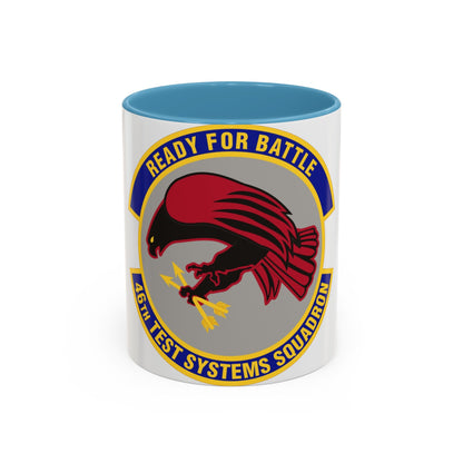 46th Test Systems Squadron (U.S. Air Force) Accent Coffee Mug