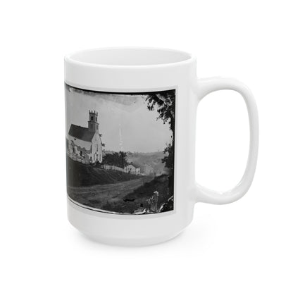 Sharpsburg, Md. Lutheran Church (U.S. Civil War) White Coffee Mug