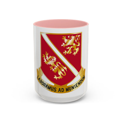 291 Engineer Battalion (U.S. Army) Accent Coffee Mug