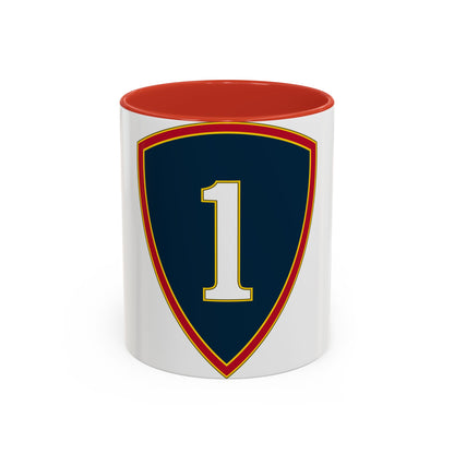 1 Personnel Command 3 (U.S. Army) Accent Coffee Mug