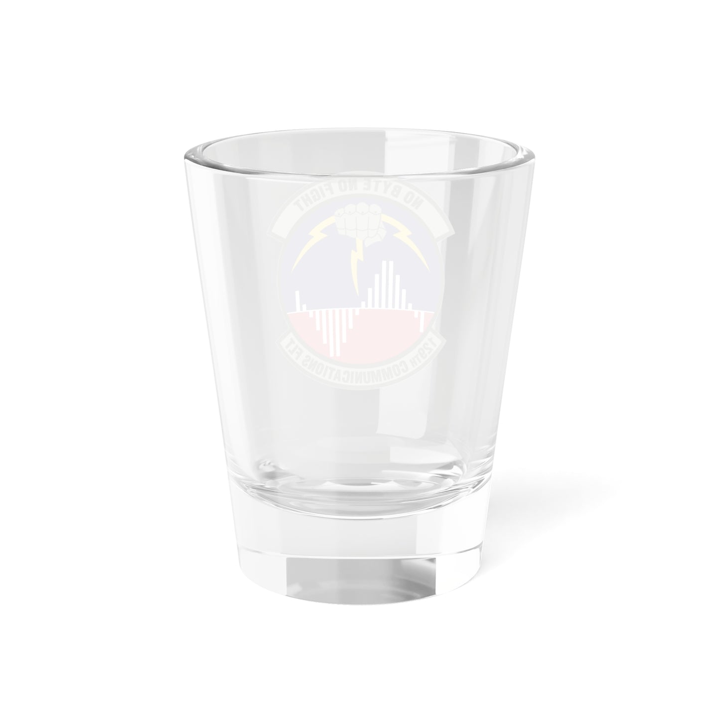 129th Communications Flight (U.S. Air Force) Shot Glass 1.5oz