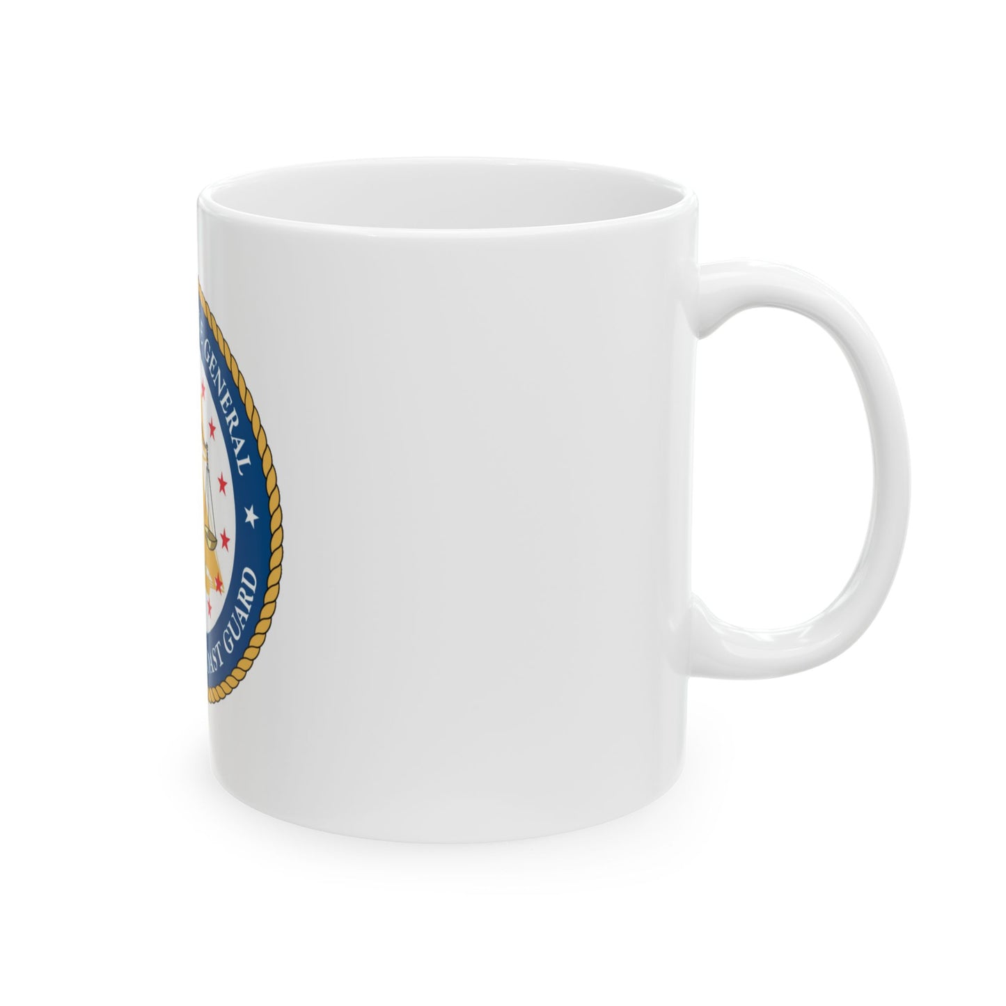 USCG Judge Advocate General (U.S. Coast Guard) White Coffee Mug