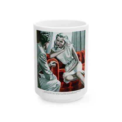 Don't Ever Get Lost, Redbook, January 1946 - White Coffee Mug-15oz-Go Mug Yourself