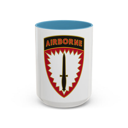 Special Operations Command Europe (U.S. Army) Accent Coffee Mug