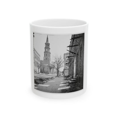Charleston, S.C. St. Michael's Church (U.S. Civil War) White Coffee Mug