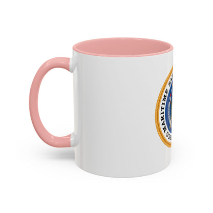 CG Maritime Safety & Security Team (U.S. Coast Guard) Accent Coffee Mug