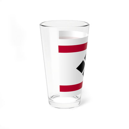 Flag of the Nanbu Lords of Morioka in Mutsu Province C (Japan) Pint Glass 16oz