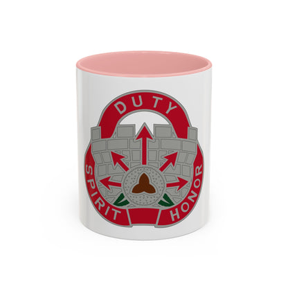 134 Engineer Group (U.S. Army) Accent Coffee Mug
