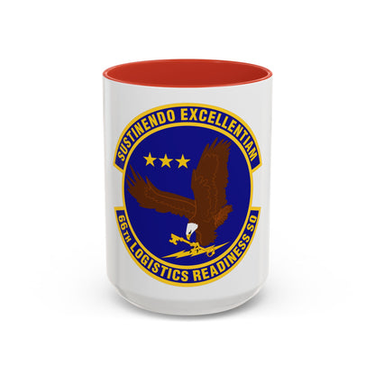 66th Logistics Readiness Squadron (U.S. Air Force) Accent Coffee Mug