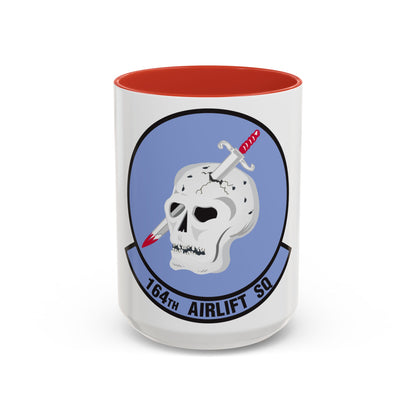 164 Airlift Squadron (U.S. Air Force) Accent Coffee Mug