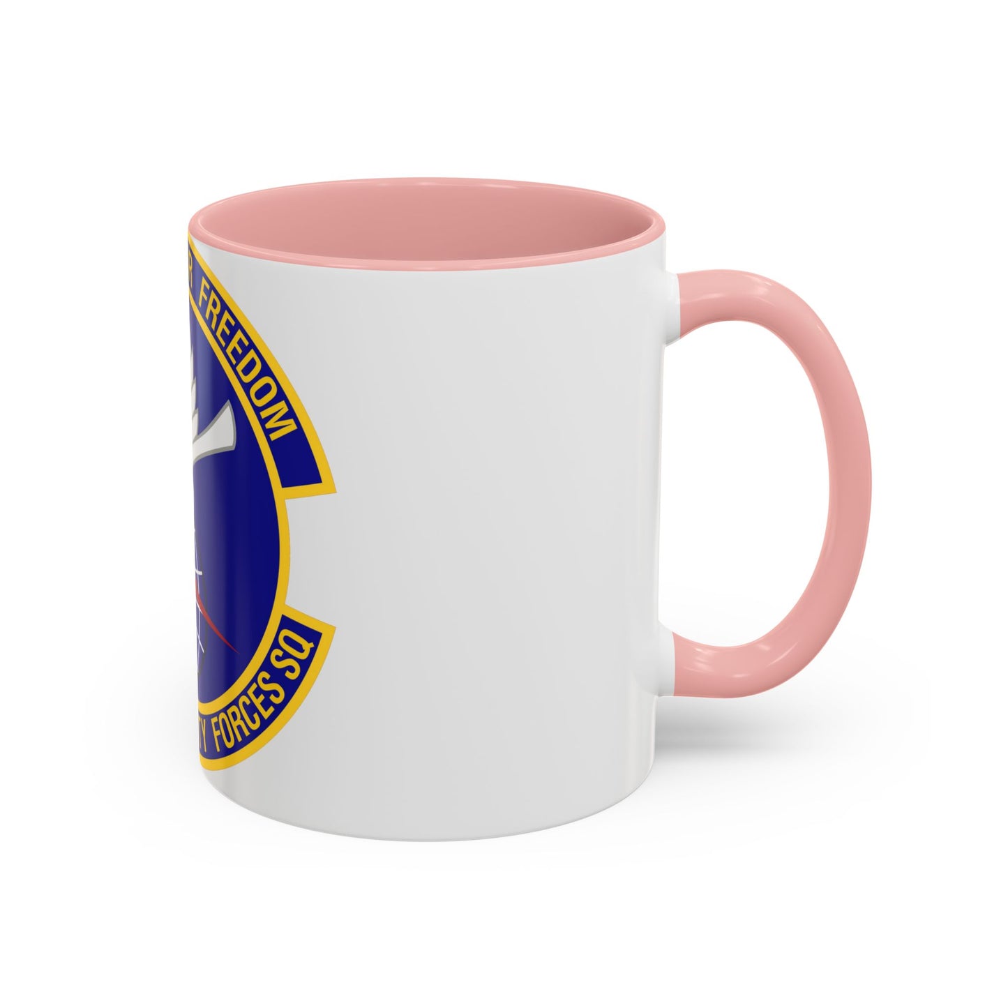 455th Expeditionary Security Forces Squadron (U.S. Air Force) Accent Coffee Mug