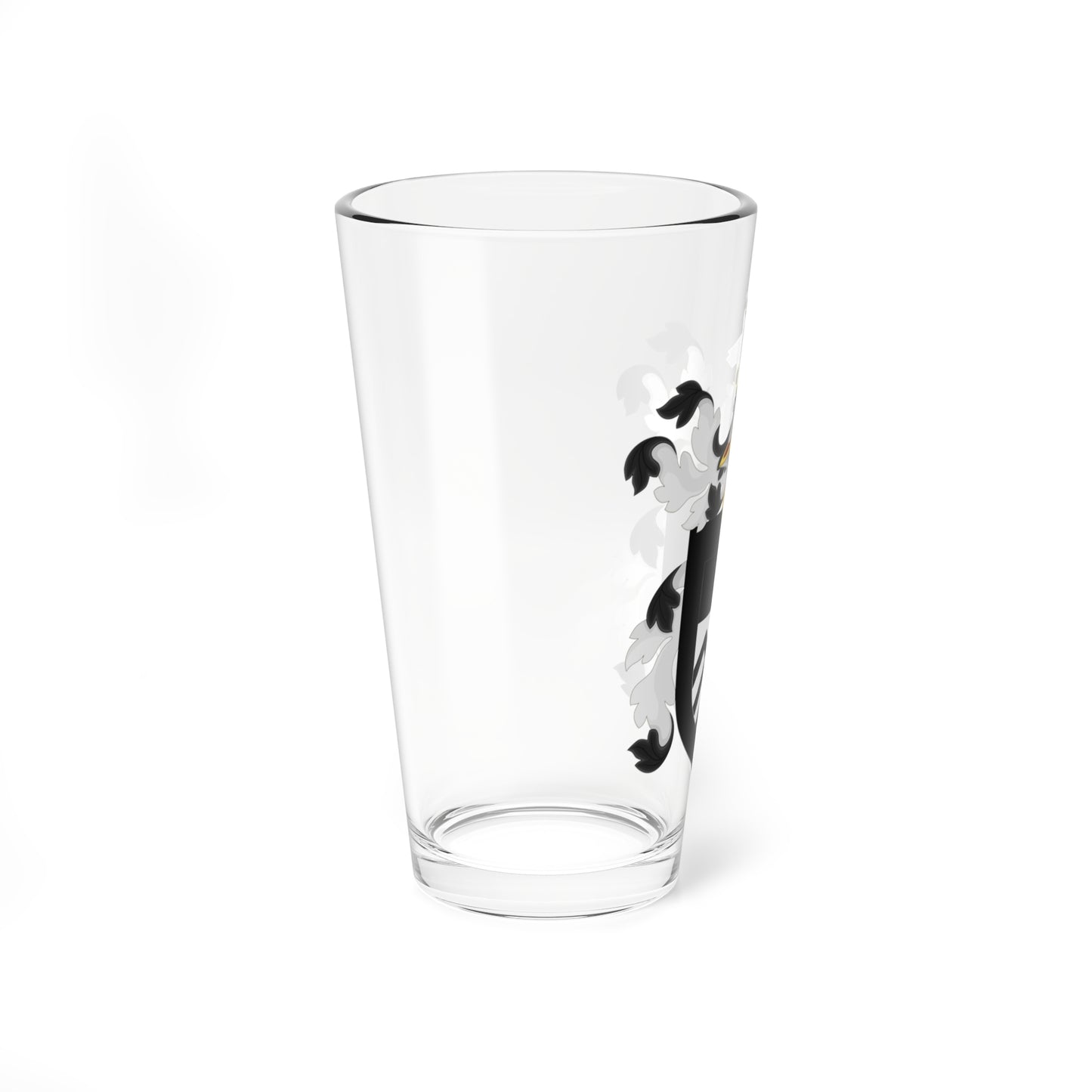 Coat of Arms of William Claiborne (United States) (Coat of Arms) Pint Glass 16oz