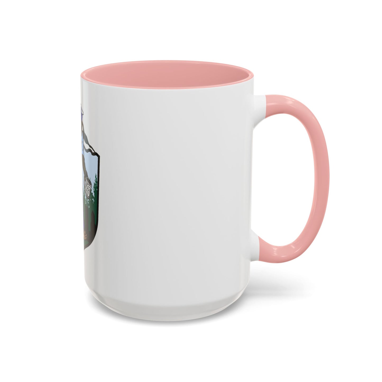 USCG Sailor Squatch (U.S. Coast Guard) Accent Coffee Mug