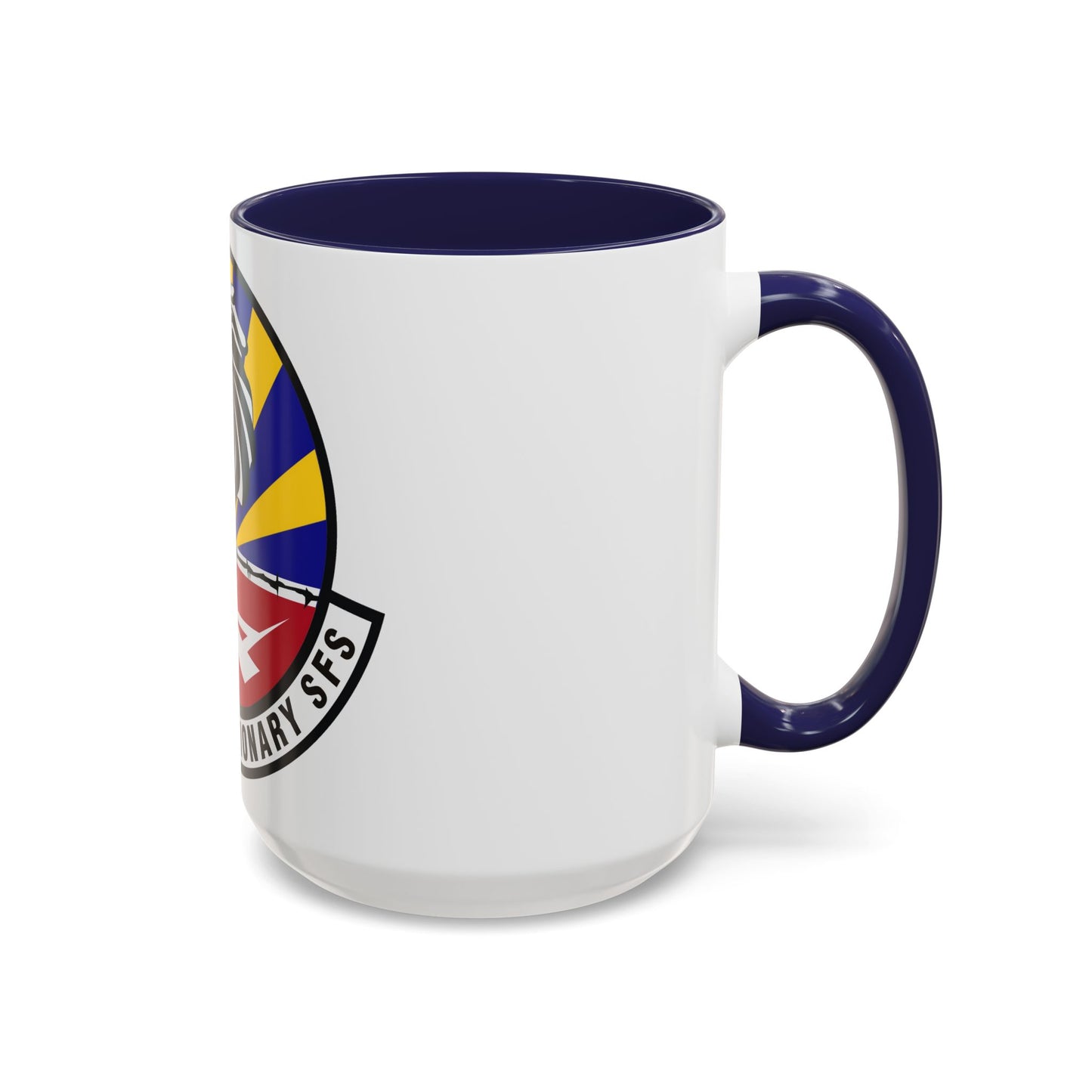 532d Expeditionary Security Forces Squadron (U.S. Air Force) Accent Coffee Mug