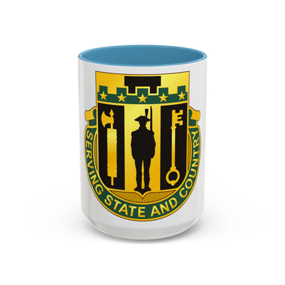 102 Military Police Battalion (U.S. Army) Accent Coffee Mug