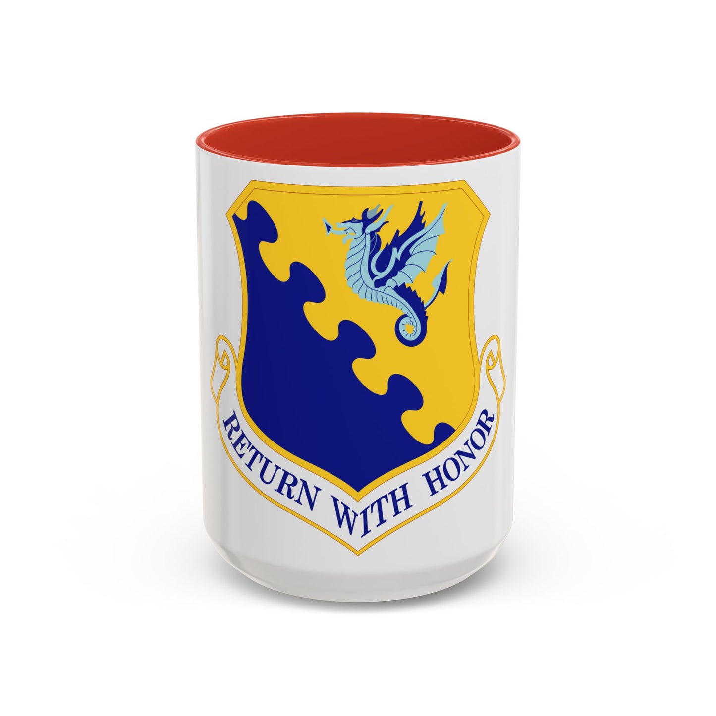 31st Fighter Wing (U.S. Air Force) Accent Coffee Mug