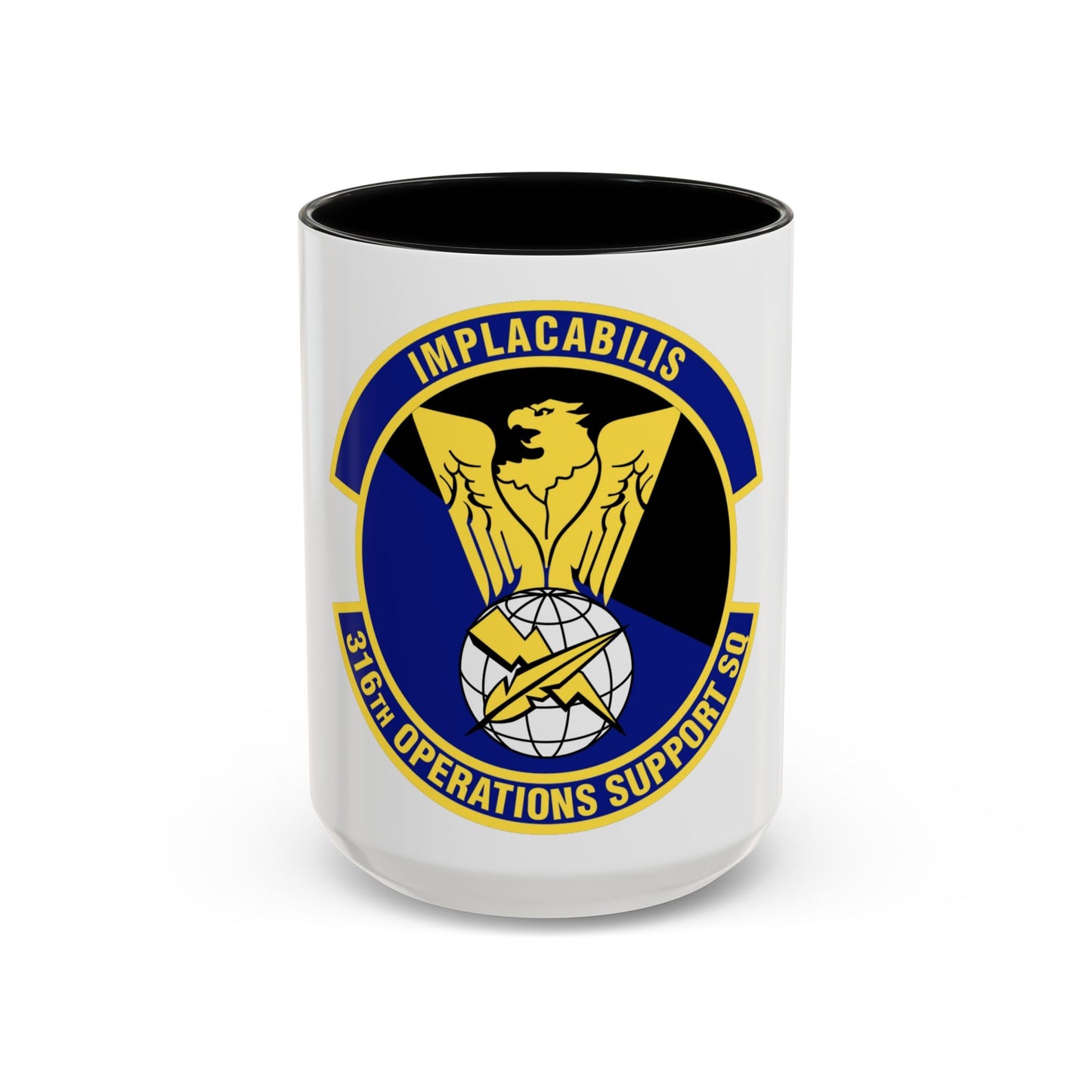 316th Operations Support Squadron (U.S. Air Force) Accent Coffee Mug