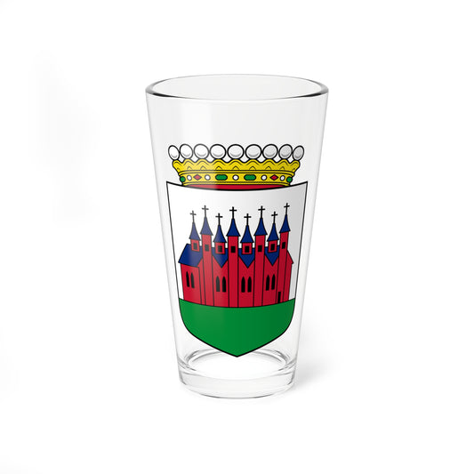 Achtkarspelen seal (Netherlands) (Coat of Arms) Pint Glass 16oz