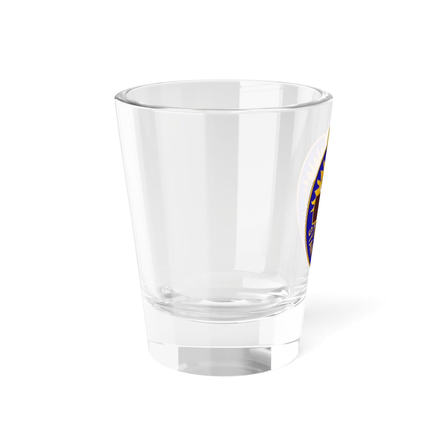 Verre à liqueur de l'hôpital communautaire américain de Hawley (armée américaine) 1,5 oz