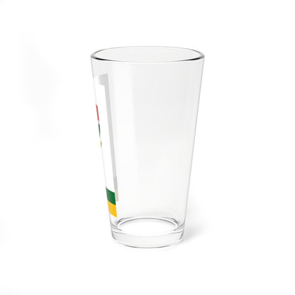 Flag of Bohonye vertical (Hungary) Pint Glass 16oz