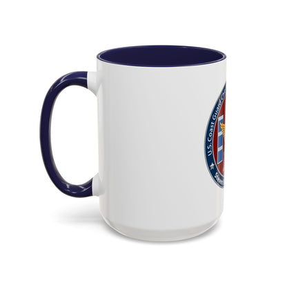 USCG CWO Assoc Steven Shields Chapter (U.S. Coast Guard) Accent Coffee Mug