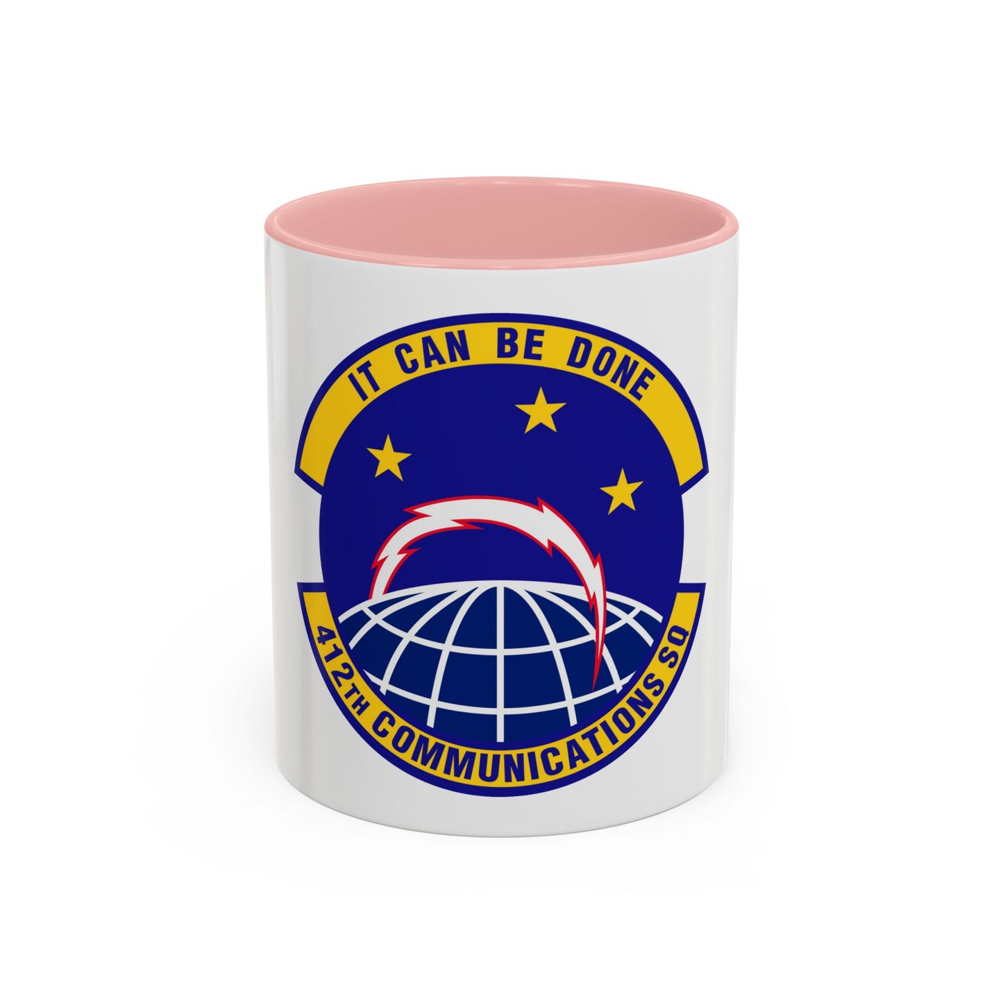 412th Communications Squadron (U.S. Air Force) Accent Coffee Mug