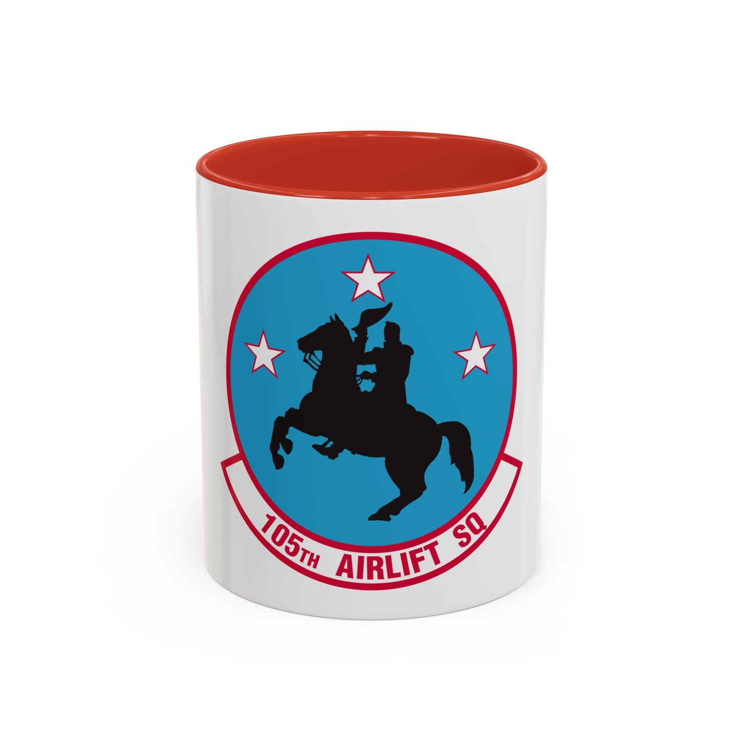 105th Airlift Squadron (U.S. Air Force) Accent Coffee Mug