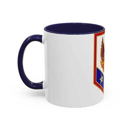 110 Maneuver Enhancement Brigade (U.S. Army) Accent Coffee Mug