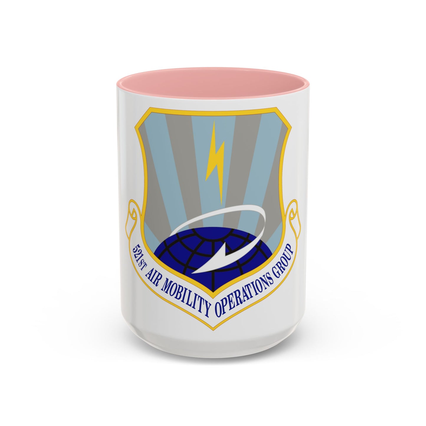 521st Air Mobility Operations Group (U.S. Air Force) Accent Coffee Mug