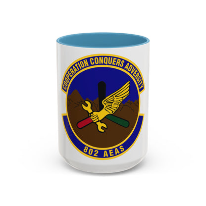 802d Air Expeditionary Advisory Squadron (U.S. Air Force) Accent Coffee Mug