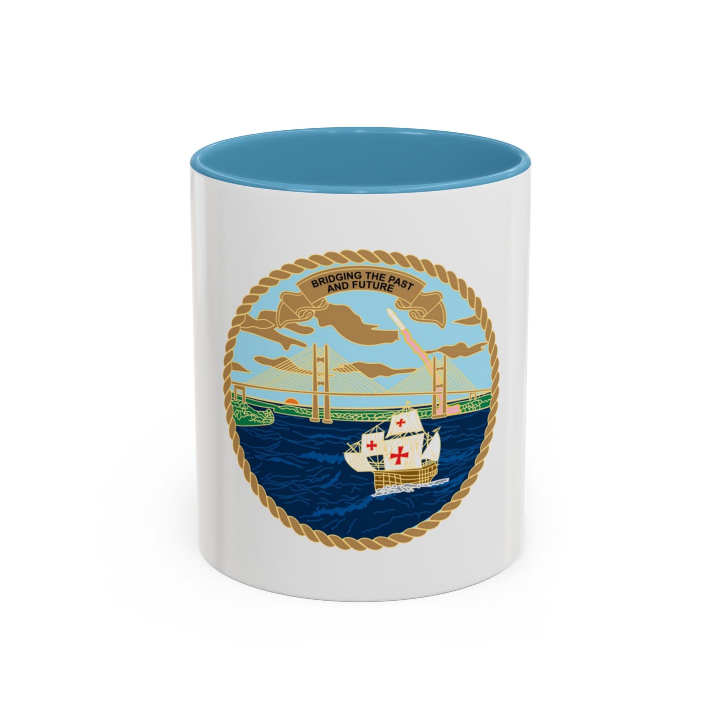 USCG Sector Jacksonville Bridge (U.S. Coast Guard) Accent Coffee Mug