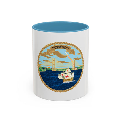 USCG Sector Jacksonville Bridge (U.S. Coast Guard) Accent Coffee Mug