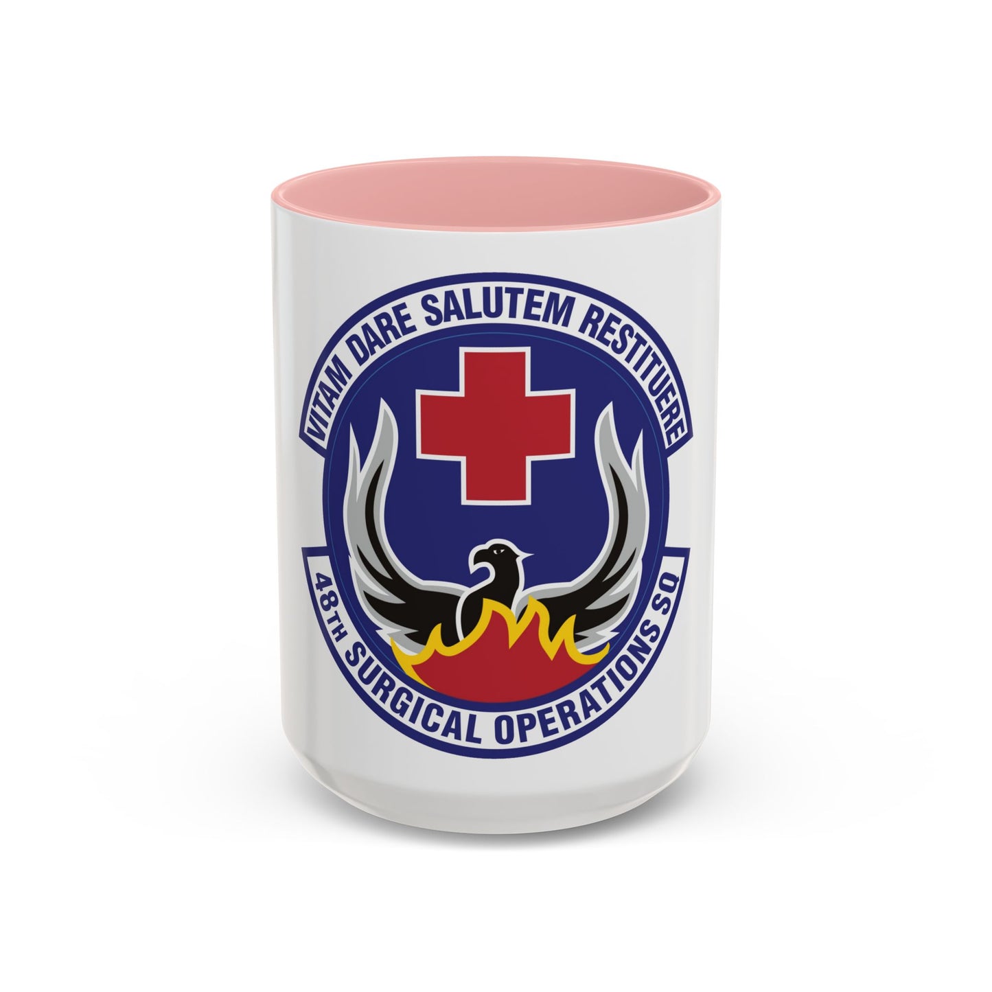48th Surgical Operations Squadron (U.S. Air Force) Accent Coffee Mug